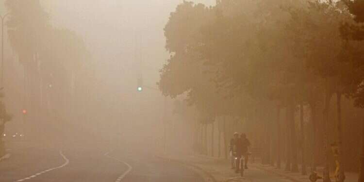 אובך. צילום: AFP השרב נשבר, הטמפרטורות יוסיפו לרדת: תחזית מזג האוויר