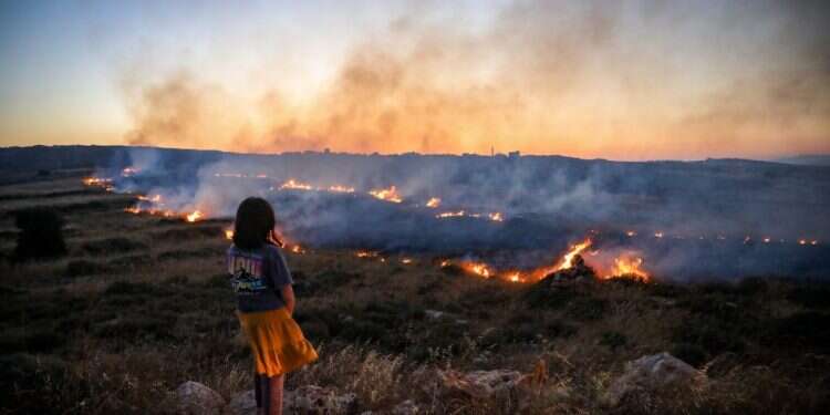 יידוי אבנים, הצתות וסגר על ישוב: אירועי השבת בבנימין