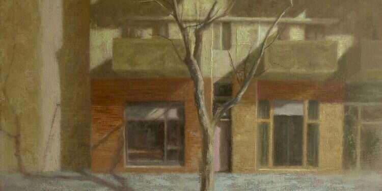 מתוך הסדרה פלורנטין 2, שמן על בד, 2023