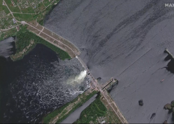 אוקראינה: רוסיה הפציצה סכר בנהר הדנייפר, חשש להצפות בחרסון