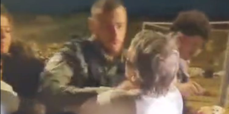 לוחם מג לוחמי מג"ב התעמתו בכוח עם מפגינים בשומרון – והושעו מתפקידם