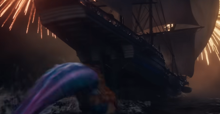 בת הים הקטנה. צילום מסך דיסני דוחסים את עוצמות הרגש של בת הים הקטנה לעולם האידיאולוגיות החדשות