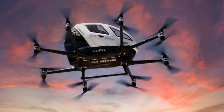 הפתרון לפקקים? ניסוי ראשון בישראל ל"מונית המעופפת"