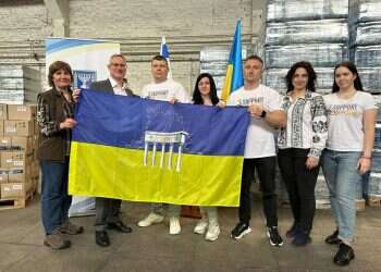 "ישראל עומדת לצד העם האוקראיני": סיוע הומניטרי לנפגעי אסון הסכר באוקראינה