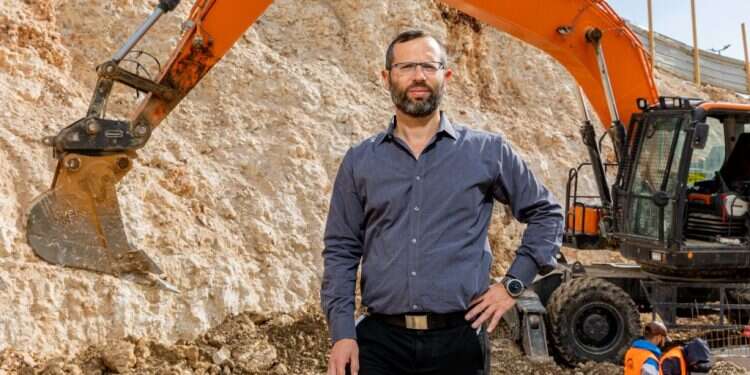 ראש המועצה ישראל גנץ. צילום: נעמה שטרן