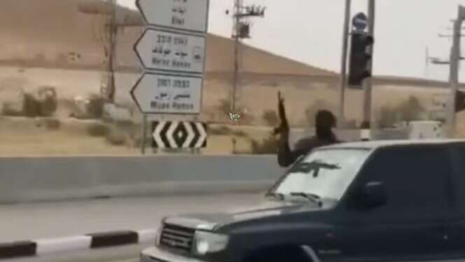 צילום מסך חדשות "אמרו לי שזה תפקיד מסוכן, אבל אחרים אמרו שחורה היא הרצליה פיתוח של הבדואים"