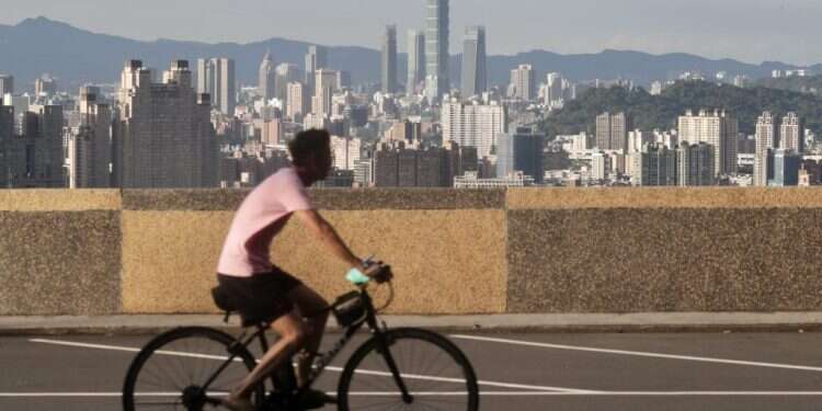 טאיפיי בירת טייוואן, השבוע. צילום: EPA קשרי ישראל-טאיוואן: איתות הכרחי לסין ולארה"ב