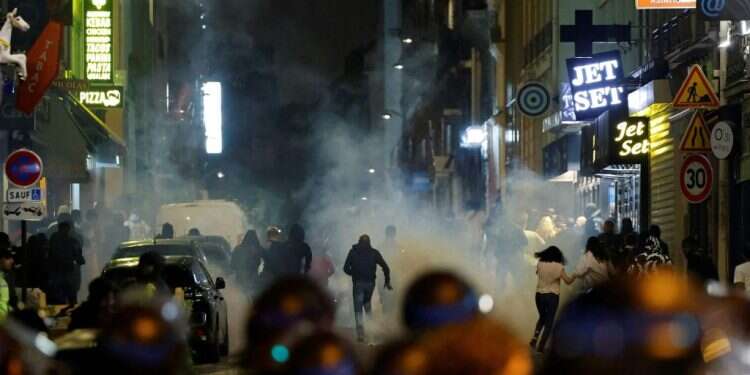 מהומות בצרפת. צילום: AFP