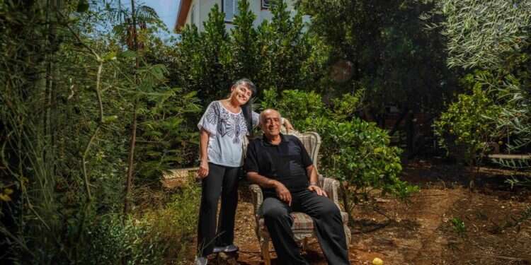 חגית ועמוס אהרונוף. צילום: ברוך גרינברג