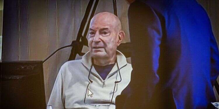 מילצ'ן בעדות בווידאו. צילום: יונתן זינדל, פלאש 90 השבוע הראשון של עדות מילצ'ן: תיק 1000 מספק יותר שאלות מתשובות