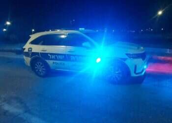 ניידת משטרה שוטרים