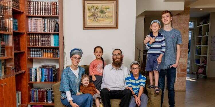 משפחת קלרפלד, מעלה־אדומים. צילום: נעמה שטרן