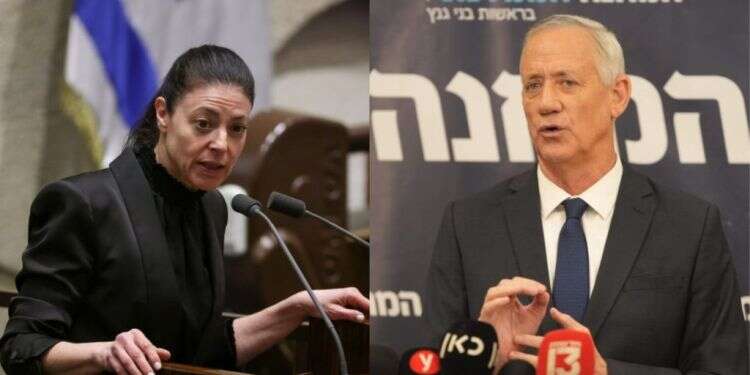 גנץ: קורא לחיילים להמשיך להילחם, מיכאלי: מגבה את חוסמי הכבישים