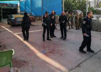 זירת הפיגוע בחווארה בשבוע שעבר. צילום: איי.אף.פי כשחמאס לוקח אחריות על פיגועים, ישראל לא ממהרת לבצע חיסולים