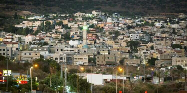 העיר ראמה שבצפון הארץ. צילום: משה שי - פלאש 90 הפרוטקשן בצפון: בנו של ראש המועצה נעצר בחשד שגבה כספים עבור אביו