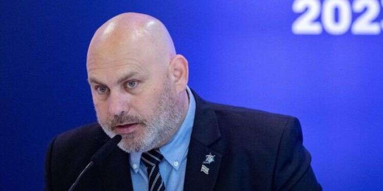 ראש מערך ההסברה הלאומי, משה (מושיק) אביב. צילום: יונתן זינדל, פלאש 90