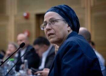 שרת ההתיישבות אורית סטרוק. צילום: אורן בן חקון, פלאש 90 השרה סטרוק: "דווקא התבטאות המל"ל עלולה לגרור תגובות בינלאומיות"