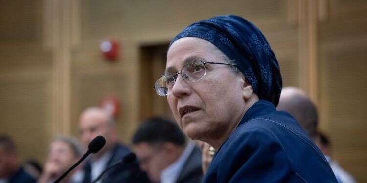 שרת ההתיישבות אורית סטרוק. צילום: אורן בן חקון, פלאש 90 השרה סטרוק: "דווקא התבטאות המל"ל עלולה לגרור תגובות בינלאומיות"