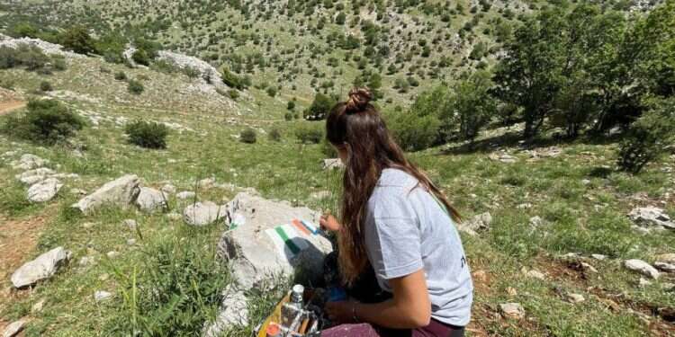 התוואי החדש של שביל ישראל באזור הצפון. צילום: באדיבות החברה להגנת הטבע מחשבים מסלול מחדש: החברה להגנת הטבע משנה את תוואי שביל ישראל