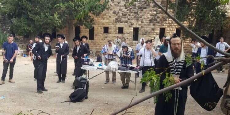 "18 שנים לאחר הגירוש חזרנו": מאות עלו להתפלל בשא-נור