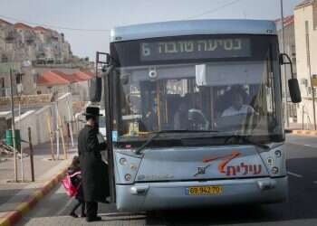 צילום: נתי שוחט/פלאש 90 קו 433 הוא פרץ של נוסטלגיה לשנות ה-90