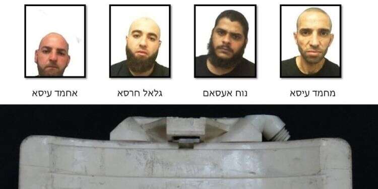 צילומים: דוברות שב מטענים איראניים בלוד וכפר קאסם: שב"כ חשף תשתית טרור של חיזבאללה