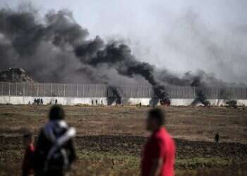 בעקבות התפרעויות בגבול עזה: צה"ל תקף מהאוויר עמדת חמאס בצפון הרצועה