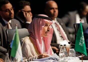 שר החוץ הסעודי: "אין פתרון לסכסוך ללא מדינה פלסטינית עצמאית"