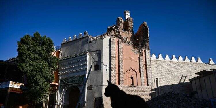 רעידת האדמה במרוקו. צילום: Philippe LOPEZ / AFP מרחק תזוזת הלוחות ועומק המוקד: מה גרם לרעש במרוקו?