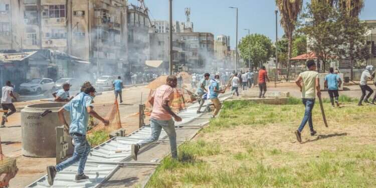 התפרעויות האריתראים בדרום תל־אביב בשבת האחרונה. צילום: אריק מרמור