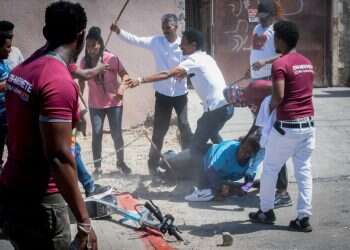 מהומות האריתריאים בדרום תל אביב, ספטמבר 23'. צילום: עומר פיכמן - פלאש 90