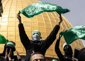 דגל חמאס, הר הבית, רמדאן