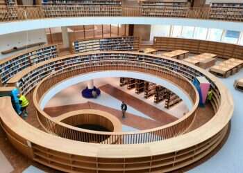 ארכיון המופעל על ידי רובוטים בלבד: המבנה החדש של הספרייה הלאומית