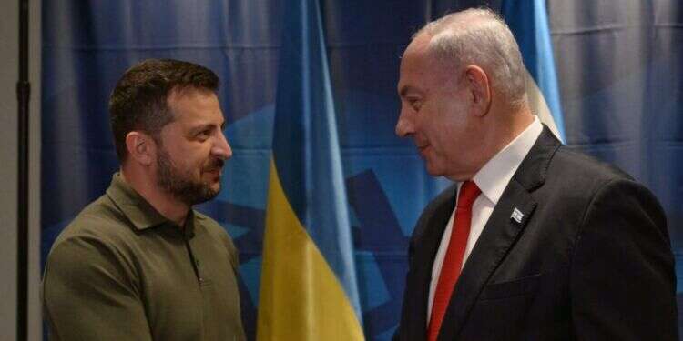 פגישת רה״מ נתניהו עם נשיא אוקראינה זלנסקי באו״ם. צילום: אבי אוחיון, לע״מ
אחרי שכינה אותו "רוצח ילדים פלסטינים": מפגש ראשון בין נתניהו לארדואן