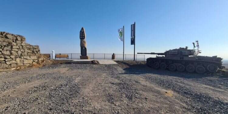 אתרי מורשת מלחמת יום הכיפורים. צילום: אשכולות