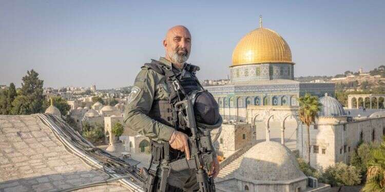 סגן־ניצב וסים אשקר. צילום: חיים גולדברג, פלאש 90