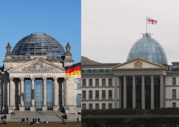 גרמניה: המפלגה השיקה סמל חדש – והשתמשה בתמונת הפרלמנט הלא נכון