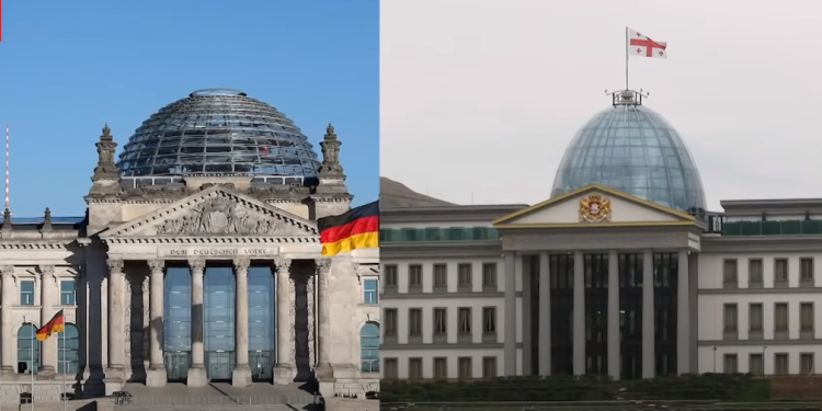 גרמניה: המפלגה השיקה סמל חדש – והשתמשה בתמונת הפרלמנט הלא נכון