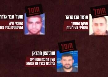 הותר לפרסום: צה״ל חיסל חמישה מפקדים במערך האווירי של חמאס