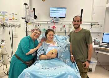 "קרן אור": מהמילואים בגבול לבנון ישר ללידת בנו