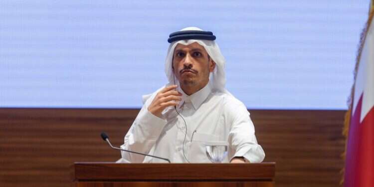 ראש ממשלת קטאר מוחמד בן עבד א-רחמן בן ג'אסים אאל ת'אני. צילום: AFP אין מקום ליחס אמביוולנטי כלפי קטאר
