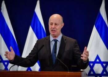 ראש המל"ל, צחי הנגבי. צילום: אבשלום ששוני, פלאש 90