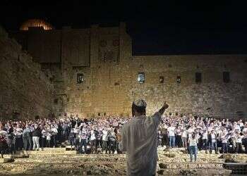 שיא חדש: 5,323 יהודים עלו להר הבית בסוכות