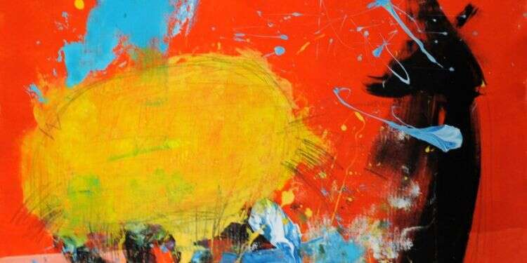 רמי קואנקה, אקריליק על בד, 2022 החיילות האלמוניות שניצבות בחזית המאבק בנפגעי הטראומה