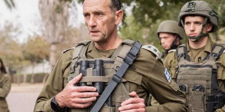 הרמטכ הרמטכ"ל הלוי בהצהרה ראשונה: "מי שהנהיג את עזה, יוכה קשה, נפרק אותו"