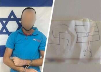 "אפס סבלנות": בשופרסל מתנערים מעובד שצייר צלבי קרס על משלוחים ונעצר