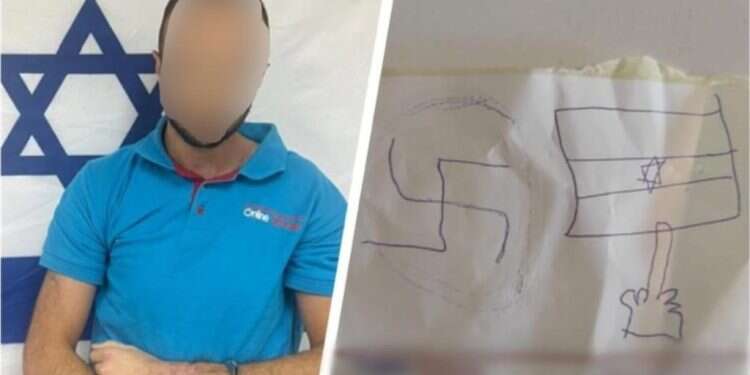"אפס סבלנות": בשופרסל מתנערים מעובד שצייר צלבי קרס על משלוחים ונעצר