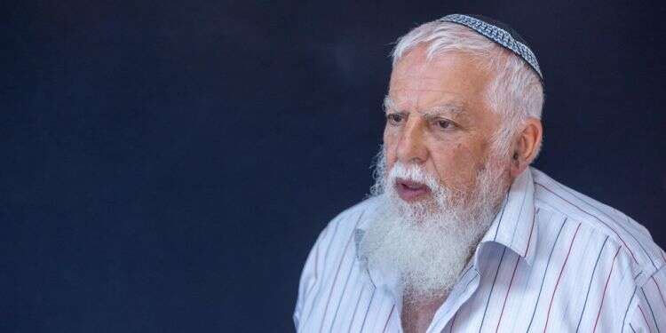 הרב בני קלמנזון. צילום: יוסי אלוני "גם אם הם פחות בלונדינים, היו כאן נאצים ב-7.10. אבל שואה לא הייתה"