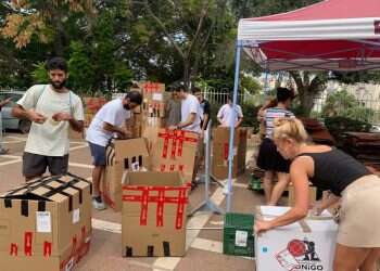 עשרות מתנדבים בחמ"ל של שהם הצליחו להתרים "ציוד בשווי מיליון וחצי שקלים"