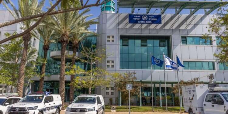 מתחם תחנת המשטרה החדש. צילום: יוסי אלוני